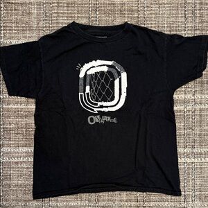 Overtime Kids Black Short Sleeve Tee